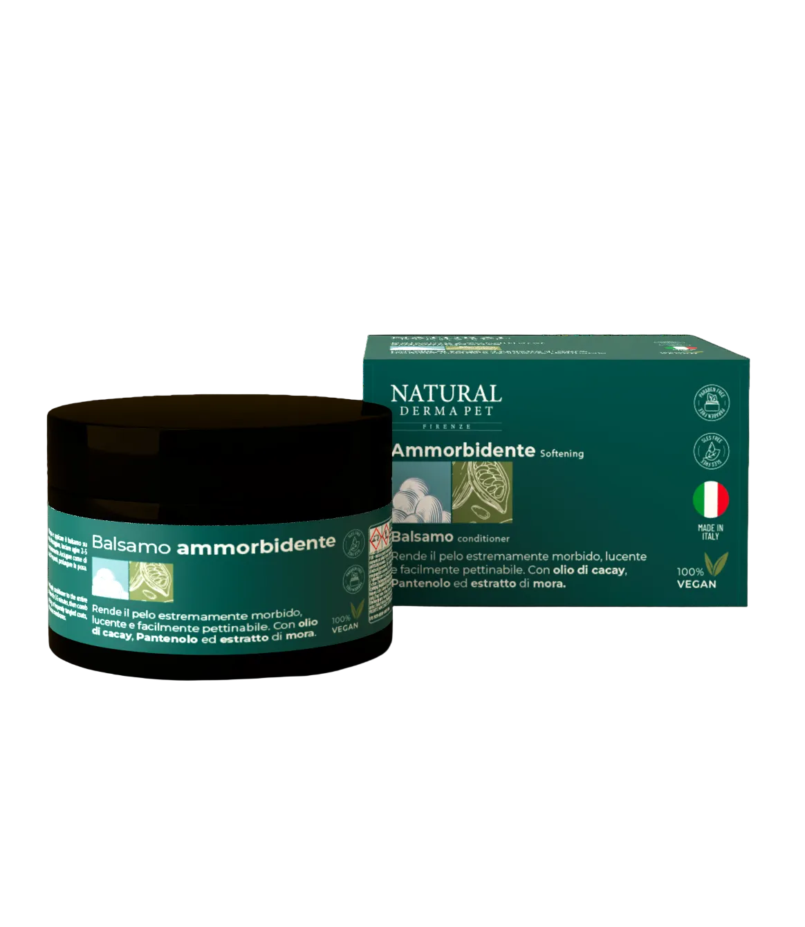 Mīkstinošs kondicionieris mājdzīvniekiem ar barojošu sastāvu