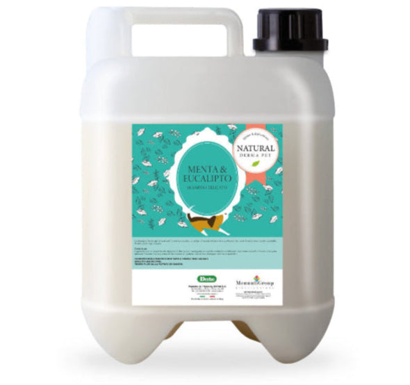 Suņu šampūns ar piparmētru un eikalipta aromātu
