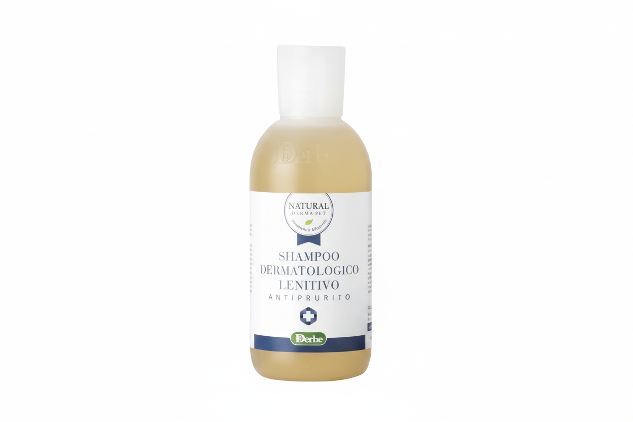 Soothing Dog Shampoo with Aloe and Chamomile Extracts