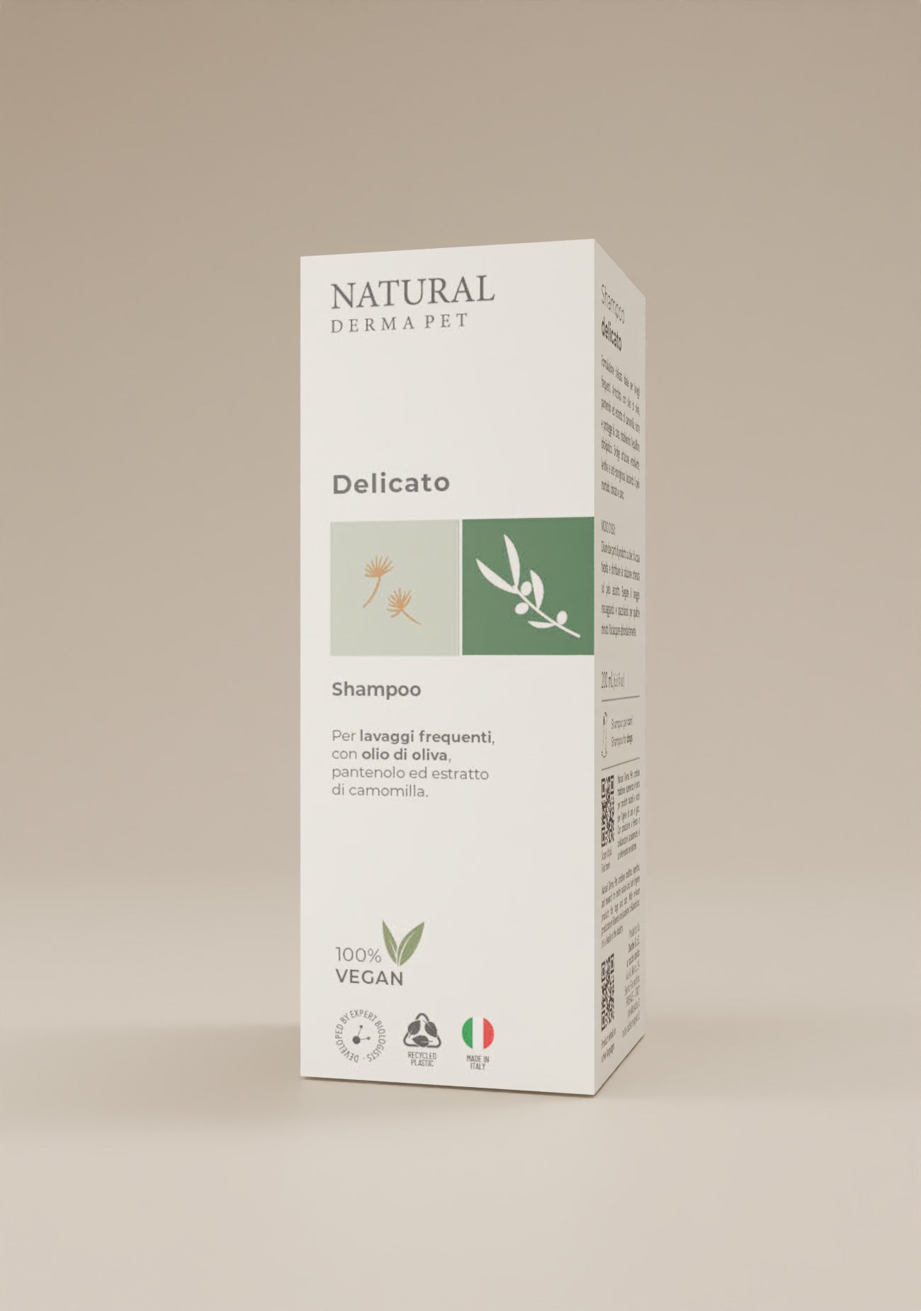 Dog Shampoo with Olive Oil and Chamomile for Frequent Use