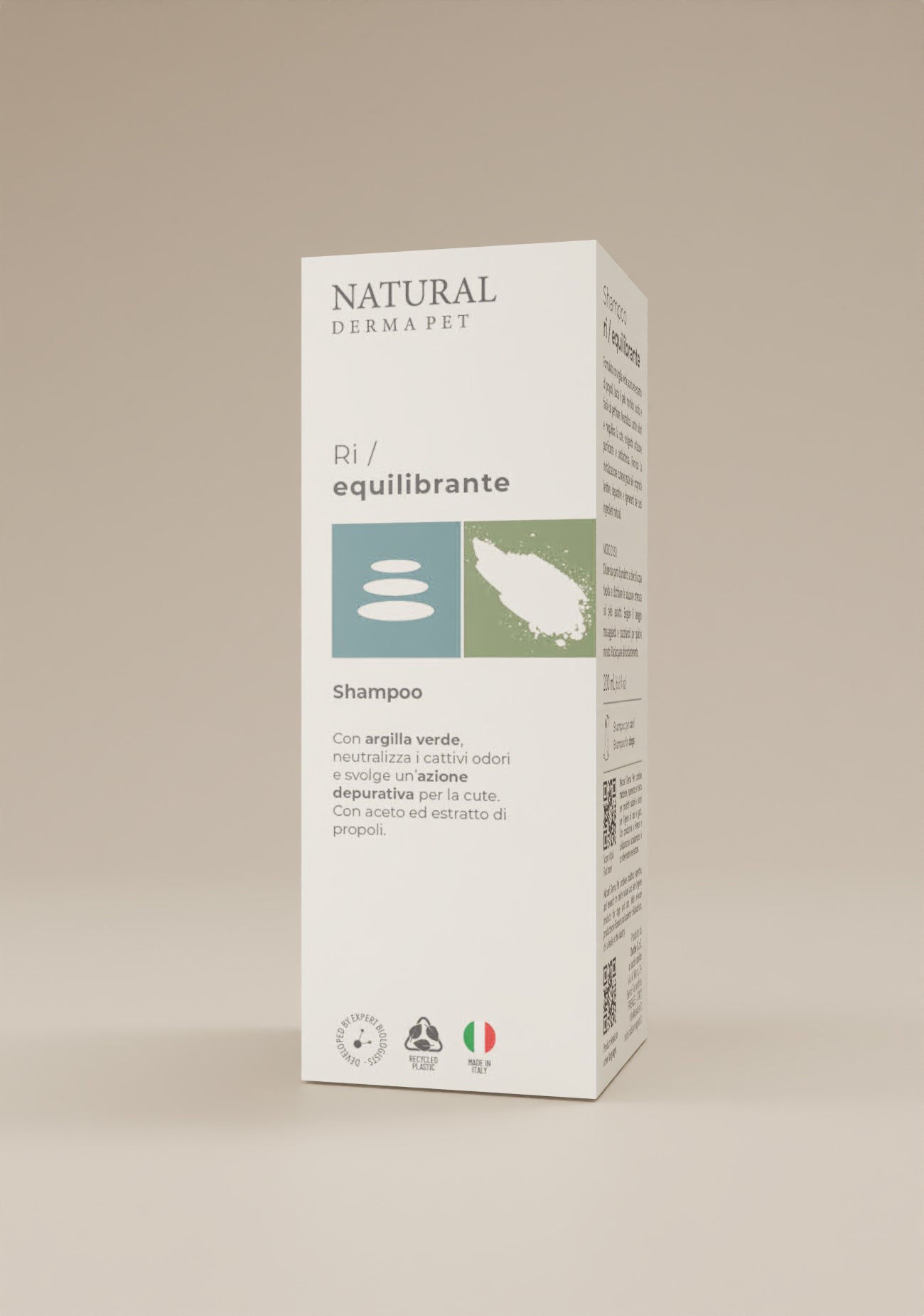 Dog Shampoo Rebalancing Green Clay and Propolis Formula