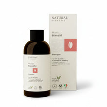 Dog Shampoo White Coats with Jojoba Oil and Ginseng