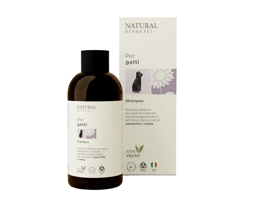 Cat Shampoo Soothing Hydrating Chamomile and Mallow Extracts