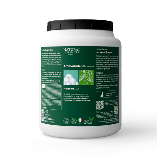 Mask Softening Pet Conditioner for Smooth Coats