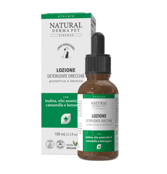 Ausu tīrīšanas losjons mājdzīvniekiem maigā formula