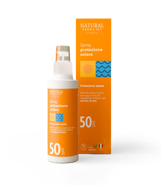 Sunscreen Spray SPF50 for Pets, Broad Spectrum Protection