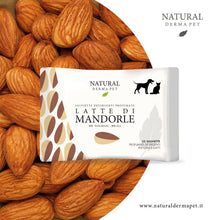 Mokre chusteczki dla psów i kotów – zapach mleka migdałowego