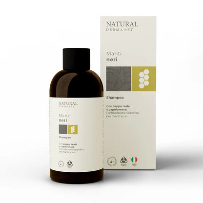 Dog Shampoo for Black Coats – Royal Jelly & Maidenhair Fern