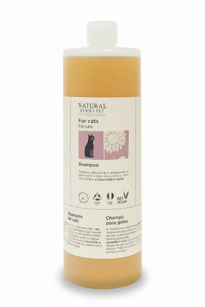 Cat Shampoo Soothing Hydrating Chamomile and Mallow Extracts