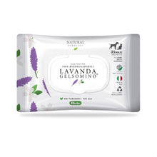 Wet dog and cat wipes with lavender and jasmine scent for coat cleaning – 35 wipes pack