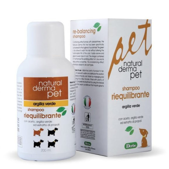 Dog Shampoo – Rebalancing with Green Clay, Vinegar & Propolis – 5L