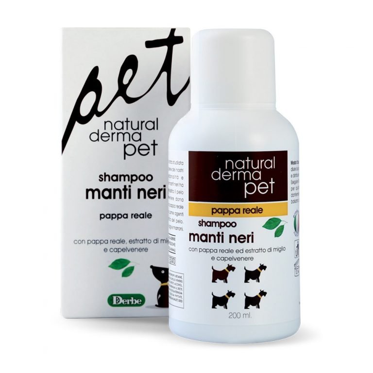 Dog Shampoo – Shine Enhancing for Black Coats with Royal Jelly & Maidenhair Fern – 5L